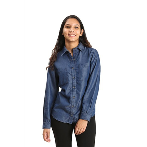 O.D.Co Dark Blue Denim Long Sleeve Shirt