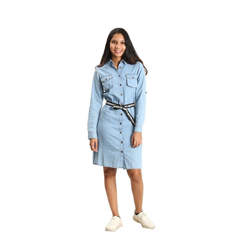 O.D.Co Light Blue Shirt Dress