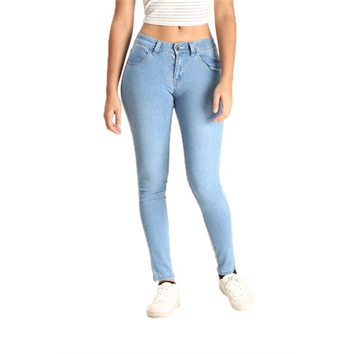 O.D.CO Mid Waist Light Blue Jean