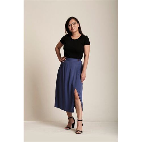 Odel Blue Aline Skirt