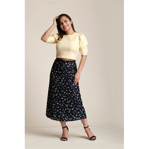 Odel Print A-Line Skirt