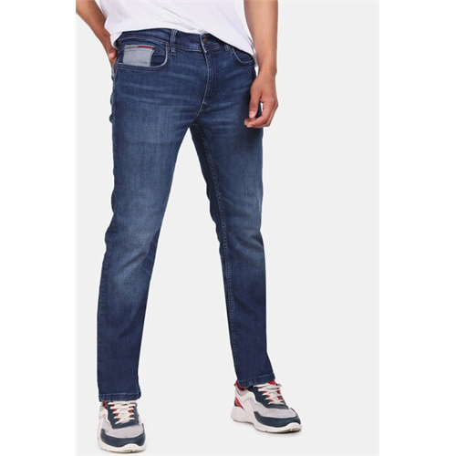Tommy Hilfiger Denim Men's High Rise Slim Fit Jeans
