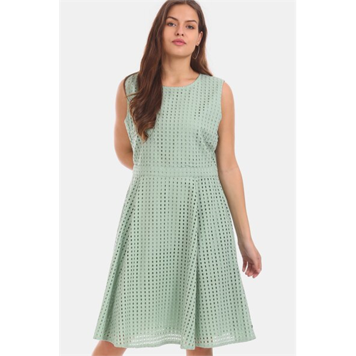 Tommy Hilfiger Solid Color Sleeveless Dress