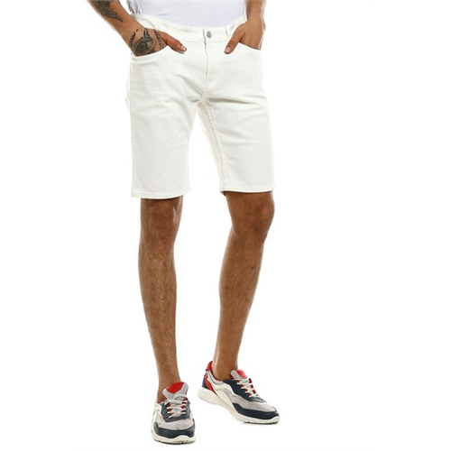 Tommy Hilfiger White Solid Shorts