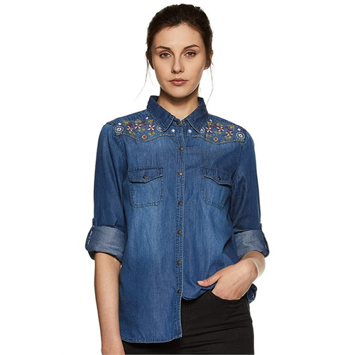 U.S. Polo Assn. Solid Denim Shirt