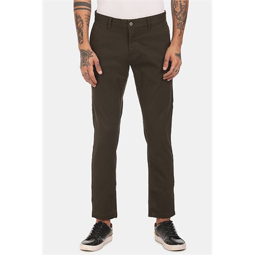 U.S Polo Olive Cross Pocket Trouser