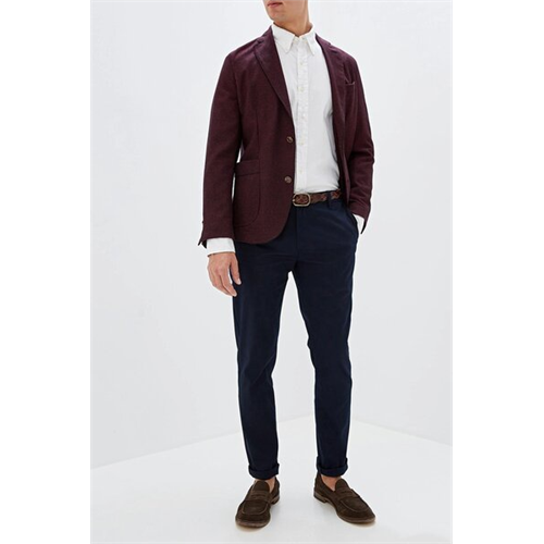 Armani Exchange Solid Color Formal Pants