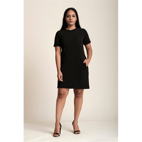 Closet Black Knit Shift Mini Dress