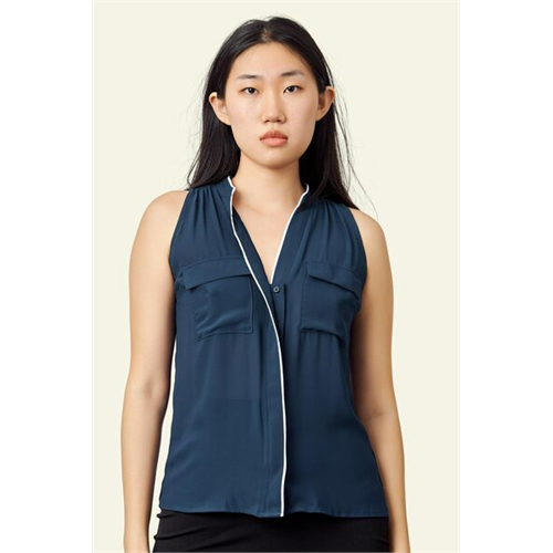 Closet Blue Sleeveless Top