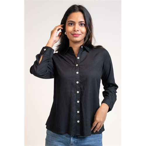 Closet Long Sleeve Button Down Fitted Shirt