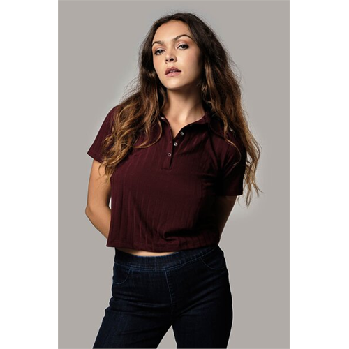 Closet Maroon Rib Tshirt