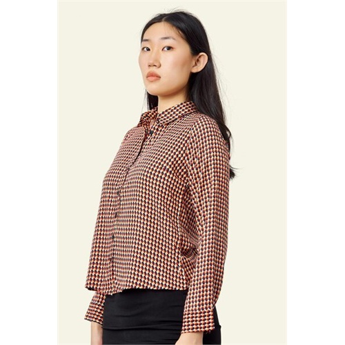 Closet Multi Formal Shirt With Retro Print