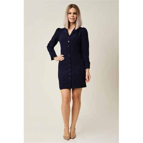 Closet Navy Blazer Dress