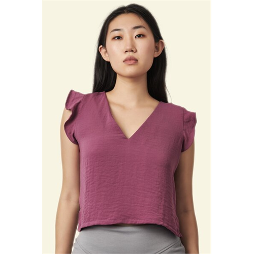 Closet Pink V Neck Formal Top