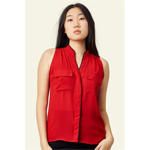 Closet Red Sleeveless Top