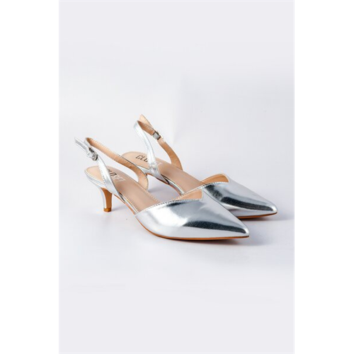 Closet Silver Colour Heel