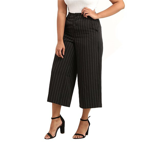 Closet Sreiped Wide Leg Pant