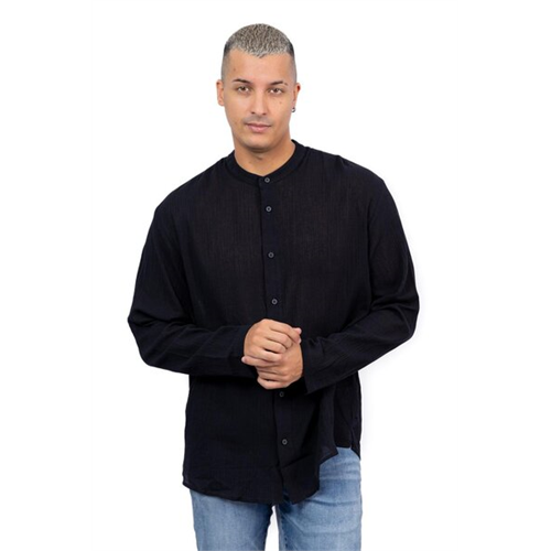 Cotton Collection Black Shirt By Coco