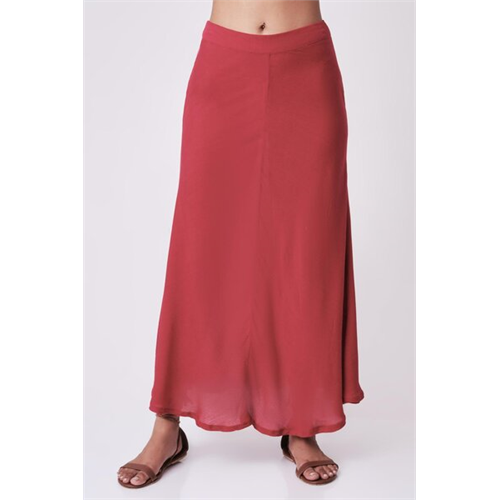 Cotton Collection Red Skirt By Coco