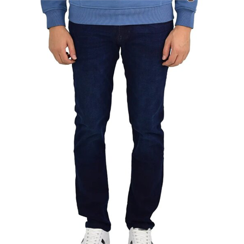 Giordano 0111202820 Mens Elastic Waist Low Rise Jeans