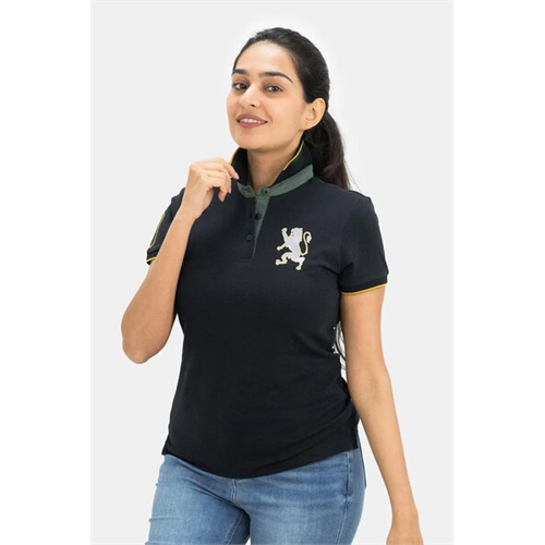 Giordano 0531222264 Womens 3D Lion Bold Polo