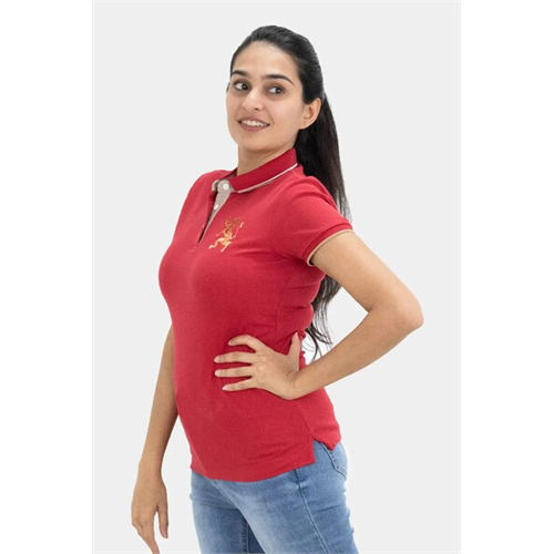 Giordano 0531222272 Womens 3D Lion Bold Polo