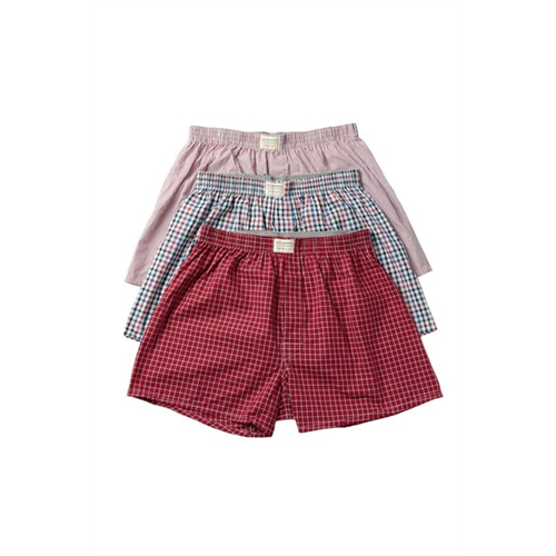 Giordano Red Cotton Boxer Shorts