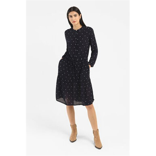 Levi's Printed Long Sleeved Dress