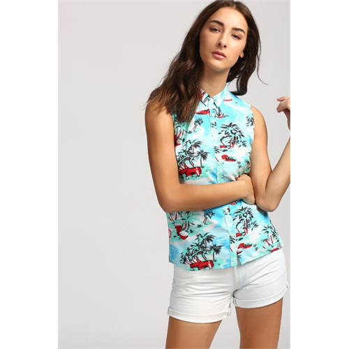 Levi's Printed Sleeveless Shirt