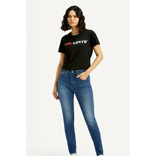 Levi's Women's 721 Blue Skinny Fit High Rise Jean