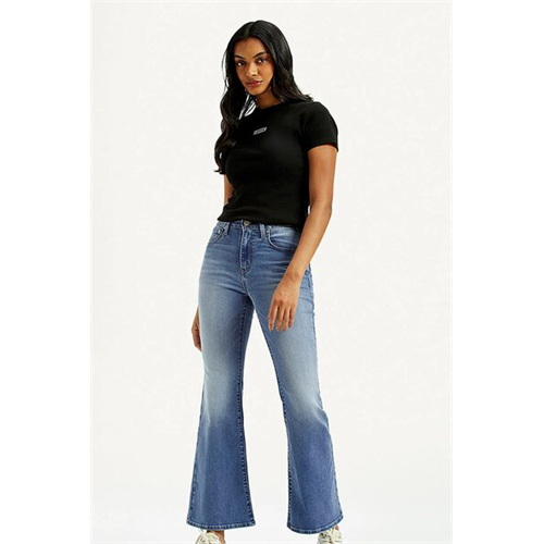 Levi's Women's 726 Indigo Flared Fit High Rise Jean