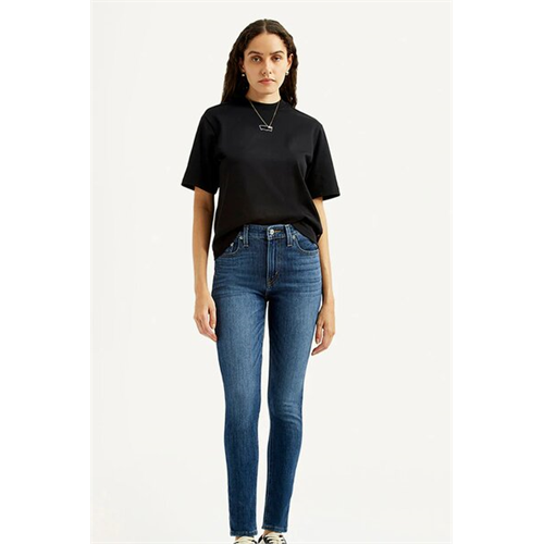 Levi's Women's Blue Skinny Fit High Rise Jean