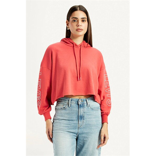 Levi's Women's Brand Logo Hooded Sweatshirt