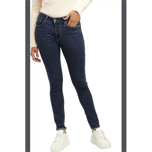 Levi's Women Skinny Mid Rise Blue Jeans