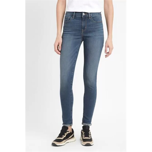 Levi's Women Super Skinny Mid Rise Blue Jeans
