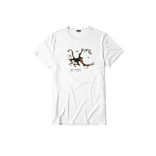 Luv SL Solid Color Gray Langur Printed Unisex T-Shirt