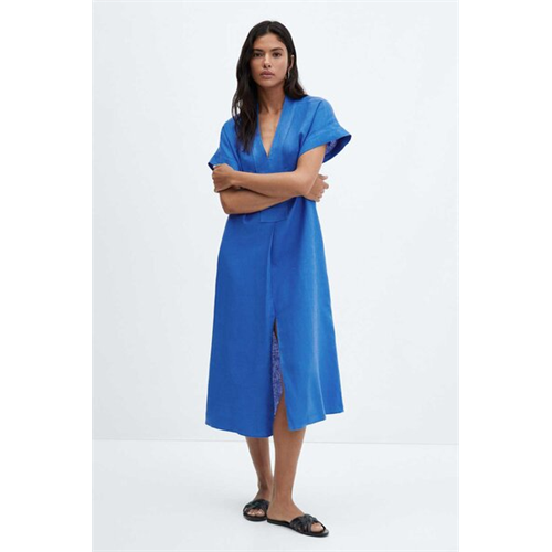 Mango Medium Blue Dress
