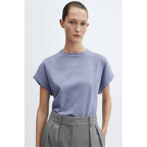 Mango Medium Blue Womenswear T-Shirt