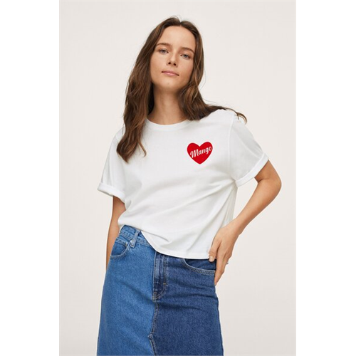 Mango Message Heart T-Shirt