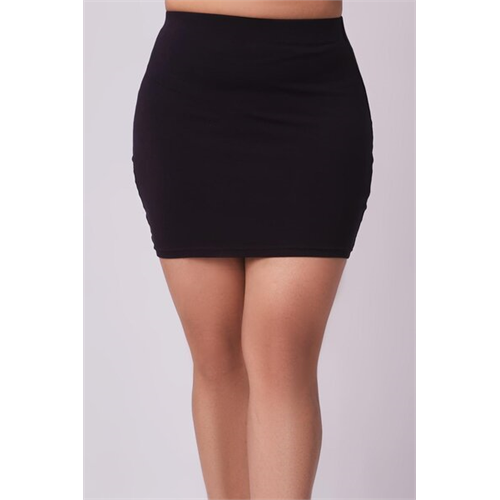 Odel Basics Black Fitted Mini Skirt