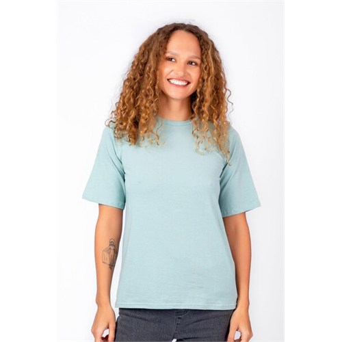 Odel Basics Blue Drop Shoulder Oversized Tshirt