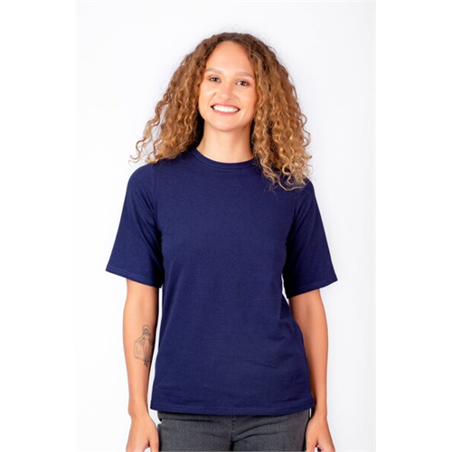 Odel Basics Dark Blue Drop Shoulder Oversized Tshirt