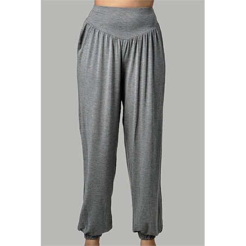 Odel Basics Grey Marl Straight Leg Harem Pant