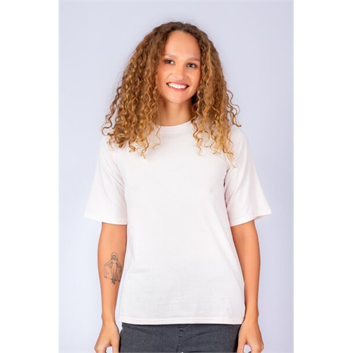 Odel Basics Light Pink Drop Shoulder Oversized Tshirt