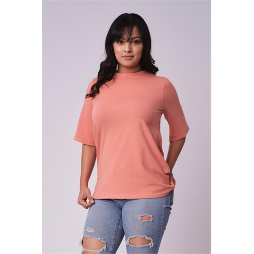 Odel Basics Teracotta Drop Shoulder Oversized Tshirt