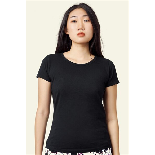 Odel Black Basic Crew Neck TShirt