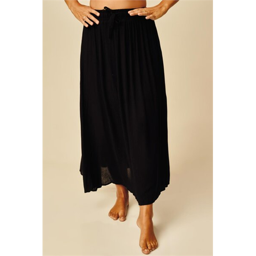 Odel Black Basic Maxi Skirt