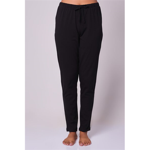 Odel Black Pull On Regular Viscose Pants