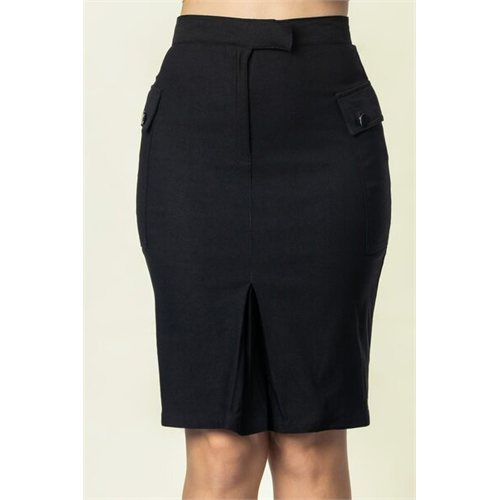 Odel Black Utility Skirt