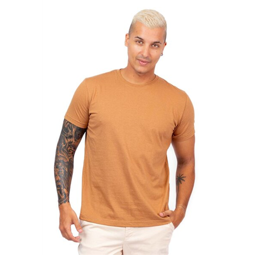 Odel Brown Tshirt Basic Crew Neck